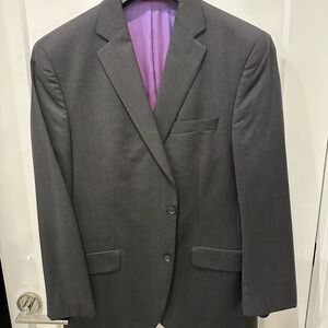 Saks Fifth Avenue Charcoal Suit Jacket
